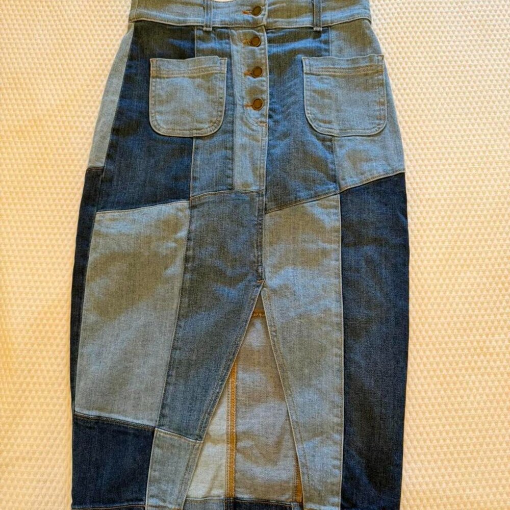 Ramy Brook Women's Blue and Navy Skirt